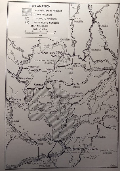 Grand Coulee Dam & the Columbia Basin Reclamation Project. - Wide World Maps & MORE!