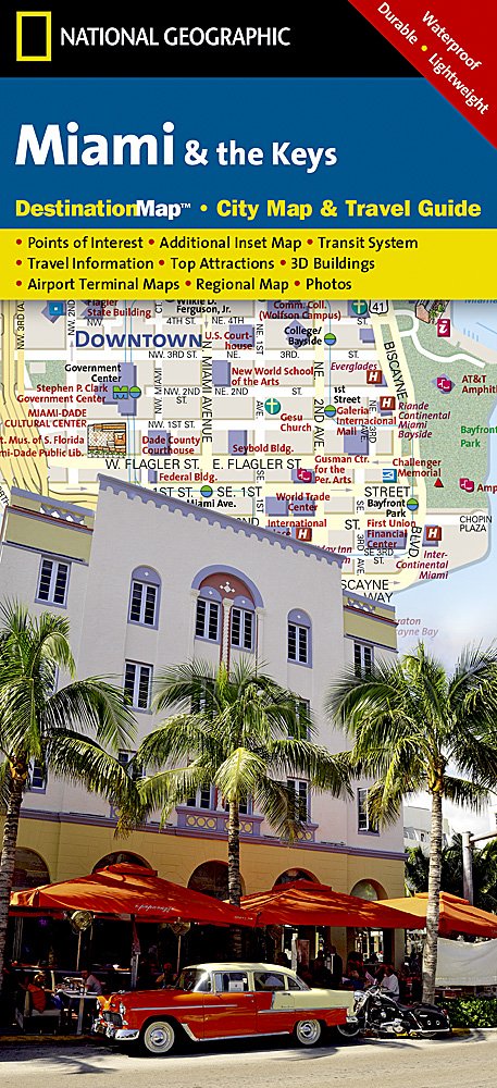 Folded Maps: Miami, Fort Lauderdale, and West Palm Beach Regional Map