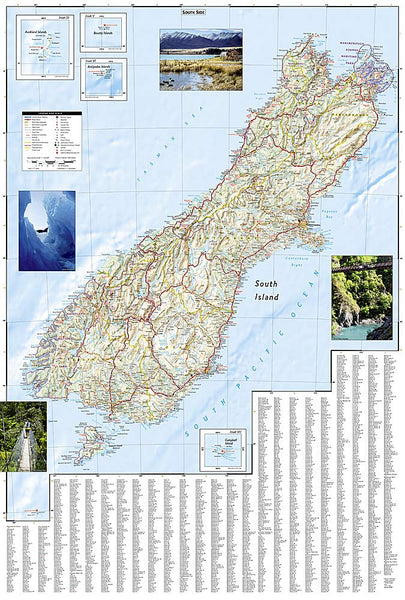 New Zealand (National Geographic Adventure Map) - Wide World Maps & MORE! - Map - National Geographic Maps - Wide World Maps & MORE!