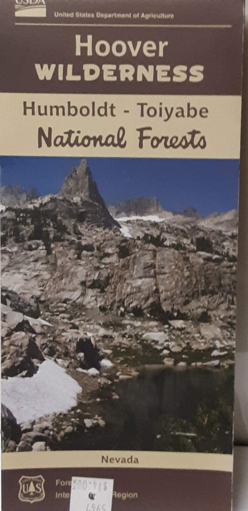Hoover Wilderness Humboldt Toiyabe National Forest Map - Wide World Maps & MORE! - Book - Wide World Maps & MORE! - Wide World Maps & MORE!