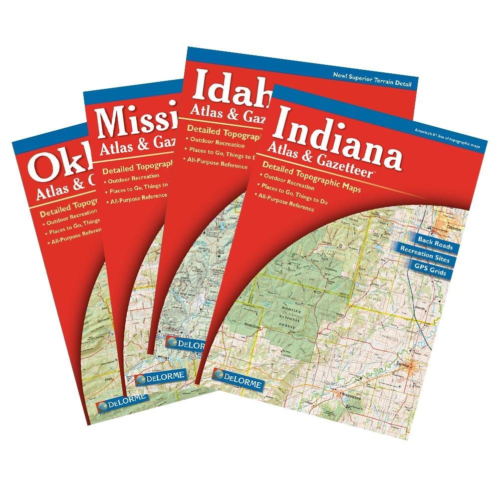 2012 DeLorme 240050 Wyoming Atlas, Pack of 1 [Used - Like New] - Wide World Maps & MORE!