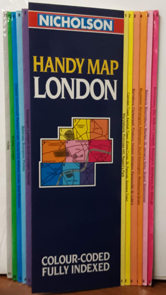 Handy Map of London - Wide World Maps & MORE! - Book - Wide World Maps & MORE! - Wide World Maps & MORE!