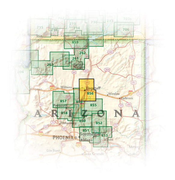 Flagstaff, Sedona [Coconino and Kaibab National Forests] (National Geographic Trails Illustrated Map) - Wide World Maps & MORE!