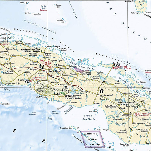 Caribbean (National Geographic Destination Map) - Wide World Maps & MORE! - Map - National Geographic Maps - Wide World Maps & MORE!