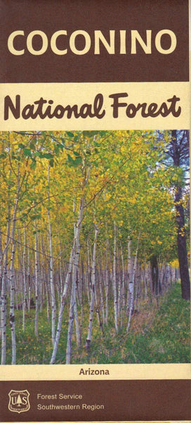 2019 Coconino National Forest, Arizona [Paper/Non-Laminated] - Wide World Maps & MORE! - Map - United States Department of Agriculture - Wide World Maps & MORE!