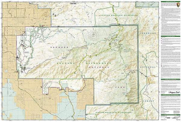 Saguaro National Park (National Geographic Trails Illustrated Map 237) - Wide World Maps & MORE! - Map - National Geographic Maps - Wide World Maps & MORE!