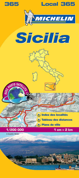 Sicilia (CARTES, 15100) (French Edition) - Wide World Maps & MORE!