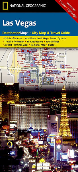 Las Vegas (National Geographic Destination City Map) - Wide World Maps & MORE! - Book - National Geographic - Wide World Maps & MORE!