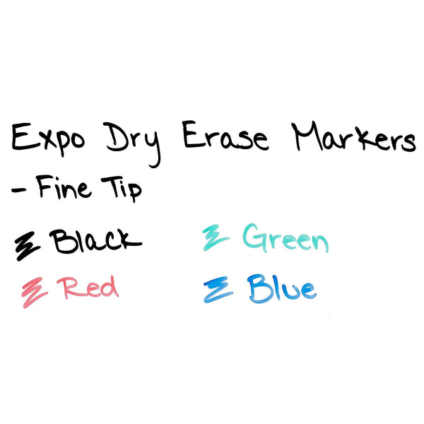 Expo Fine Point Dry Erase Markers - Wide World Maps & MORE! - Office Product - Expo - Wide World Maps & MORE!