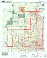 Avra, Arizona 1996 (7.5'×7.5' Topographic Quadrangle) - Wide World Maps & MORE!