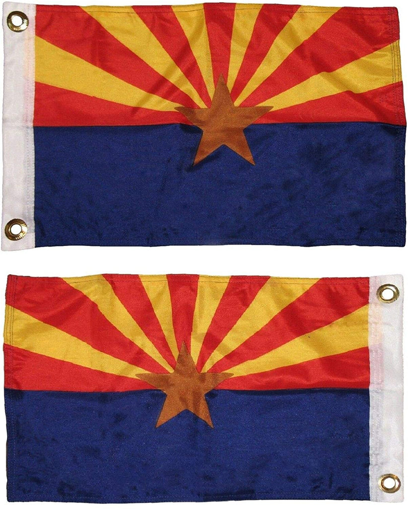 5' × 3' Arizona Double Sided Nylon Flag - Wide World Maps & MORE!