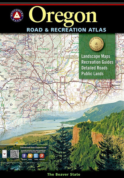 Oregon Benchmark Road & Recreation Atlas - Wide World Maps & MORE! - Book - Benchmark - Wide World Maps & MORE!