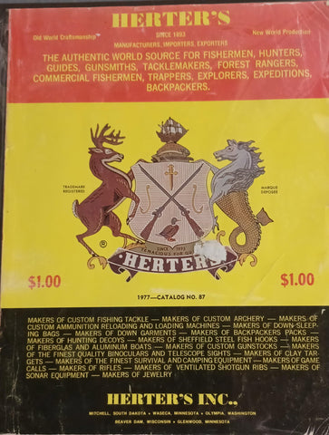 Herter's Manufacturers, Importers, Exporters Cat #87-1977 [Paperback] Herter's Inc. - Wide World Maps & MORE!