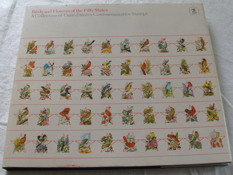 Birds & Flowers of the Fifty States Book [Hardcover] US Postal Service - Wide World Maps & MORE!
