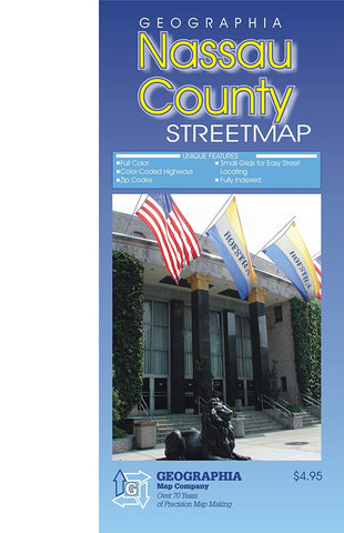 Nassau Co, NY - Wide World Maps & MORE! - Office Product - Geographia - Wide World Maps & MORE!