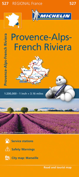 Michelin Regional Maps: France: Provence-Alps-French Riviera Map 527 - Wide World Maps & MORE!