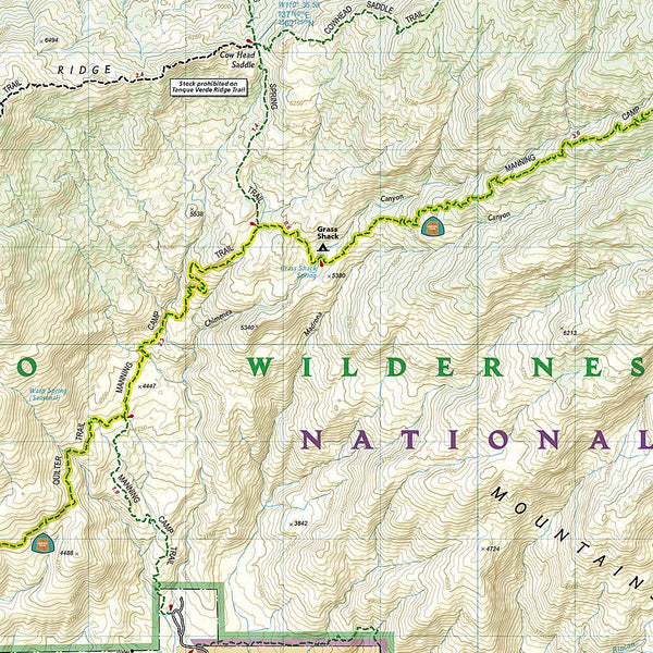 Saguaro National Park (National Geographic Trails Illustrated Map 237) - Wide World Maps & MORE! - Map - National Geographic Maps - Wide World Maps & MORE!