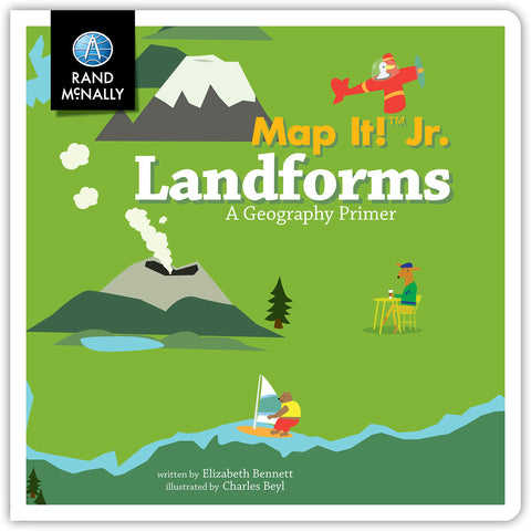 Map It! Jr Landforms Boardbook - Wide World Maps & MORE! - Book - Rand McNally & Company - Wide World Maps & MORE!