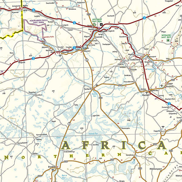 South Africa (National Geographic Adventure Map) - Wide World Maps & MORE! - Book - Universal Map - Wide World Maps & MORE!