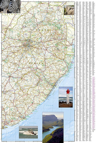 South Africa (National Geographic Adventure Map) - Wide World Maps & MORE! - Book - Universal Map - Wide World Maps & MORE!