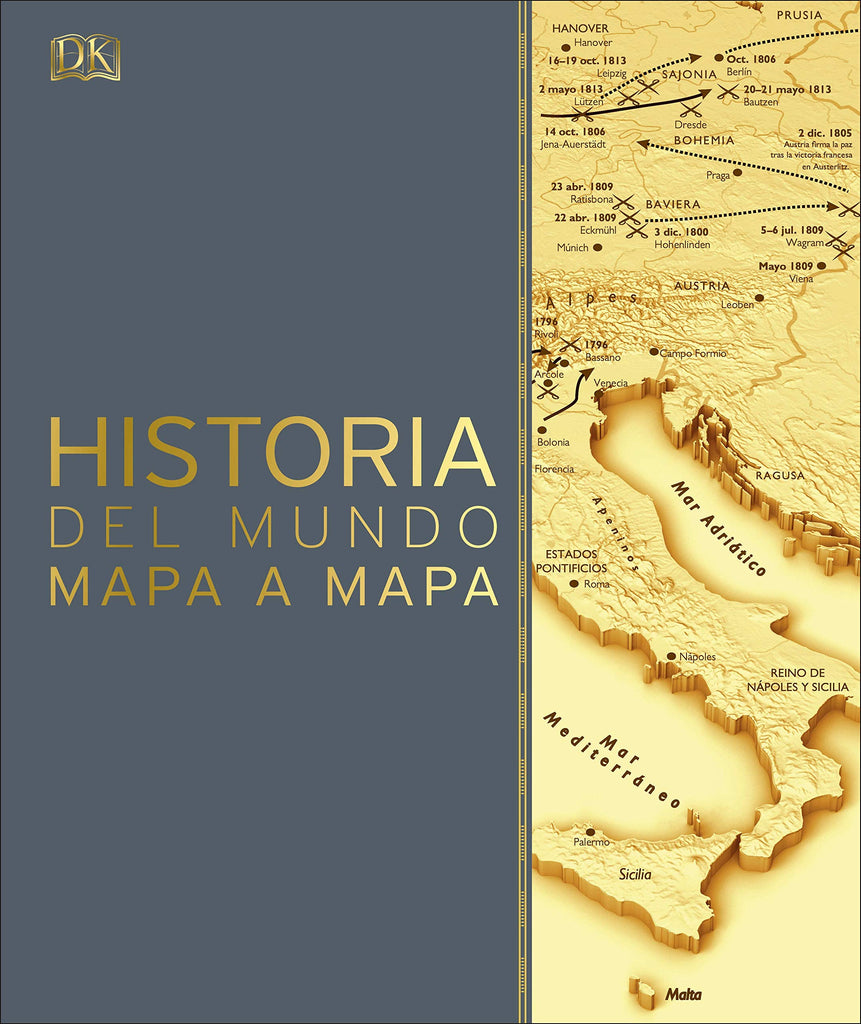 Historia del mundo mapa a mapa (Spanish Edition) - Wide World Maps & MORE!