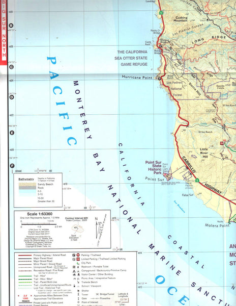 Big Sur | Ventana Wilderness - Wide World Maps & MORE! - Map - Green Trails Maps - Wide World Maps & MORE!