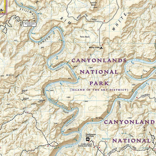 2019 National Geographic Trails Illustrated Map, 210 Canyonlands UT - Wide World Maps & MORE! - Map - National Geographic Maps - Wide World Maps & MORE!