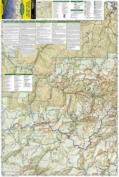 Telluride, Silverton, Ouray, Lake City (National Geographic Trails Illustrated Map 141) - Wide World Maps & MORE! - Map - National Geographic Maps - Wide World Maps & MORE!