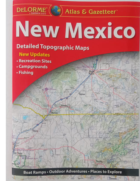 New Mexico Detailed Topographic Maps (DeLorme Atlas & Gazetteer) - Wide World Maps & MORE!