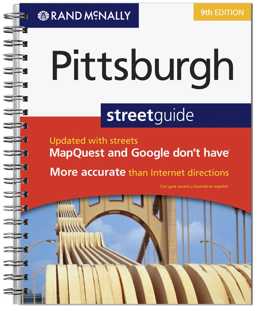 Rand McNally Pittsburgh Street Guide - Wide World Maps & MORE! - Book - Wide World Maps & MORE! - Wide World Maps & MORE!