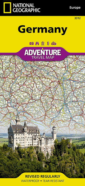 Germany (National Geographic Adventure Map, 3312) - Wide World Maps & MORE!