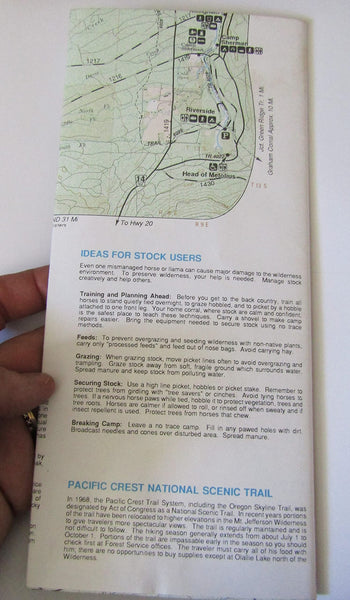 Mount Jefferson Wilderness And Geo-Graphics Mt. Jefferson Recreation ...