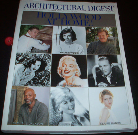 Architectural Digest (Architectural Digest, April 2000 HOLLYWOOD AT HOME) [Paperback] Paige Rense