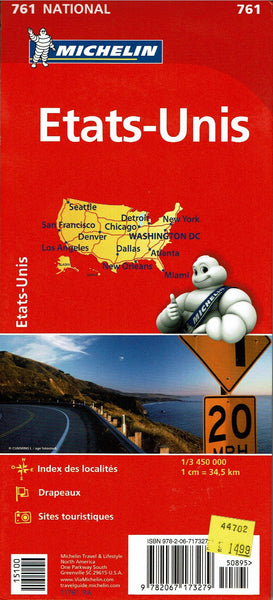 2017 USA Road and Tourist Map - Wide World Maps & MORE!