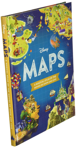 Disney Maps: A Magical Atlas of the Movies We Know and Love - Wide World Maps & MORE! - Book - Disney Press - Wide World Maps & MORE!