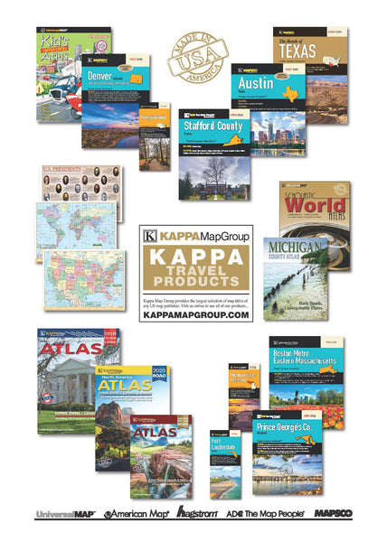 Austin Texas Street Guide Atlas-by Mapsco - Wide World Maps & MORE! - Book - MAPSCO - Wide World Maps & MORE!