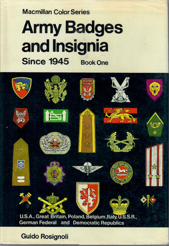 Army badges and insignia since 1945: U.S.A., Great Britain, Poland, Belgium, Italy, U.S.S.R., German Federal and Democratic Republics - Wide World Maps & MORE! - Book - Wide World Maps & MORE! - Wide World Maps & MORE!