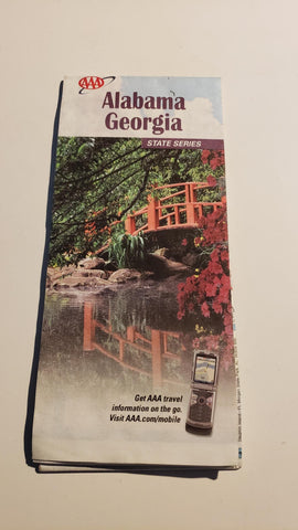 Alabama-Georgia (AAA Road Map) - Wide World Maps & MORE! - Book - Wide World Maps & MORE! - Wide World Maps & MORE!
