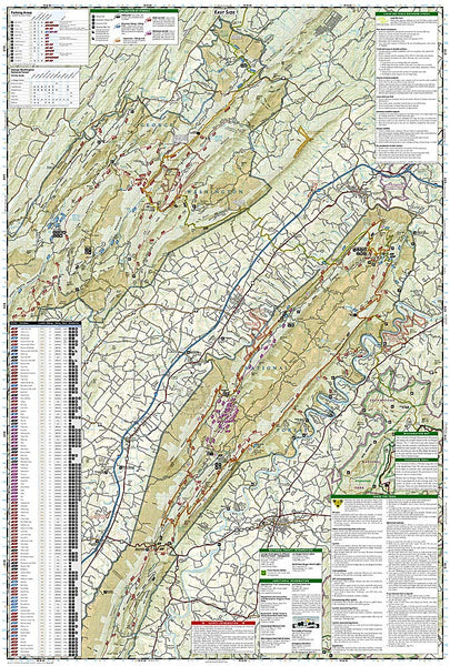 Massanutten and Great North Mountains [George Washington National Forest] (National Geographic Trails Illustrated Map (792)) - Wide World Maps & MORE! - Book - National Geographic Maps - Wide World Maps & MORE!