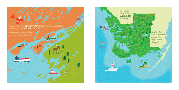 Map It! Jr. Waterways - Wide World Maps & MORE! - Book - Rand McNally & Company - Wide World Maps & MORE!
