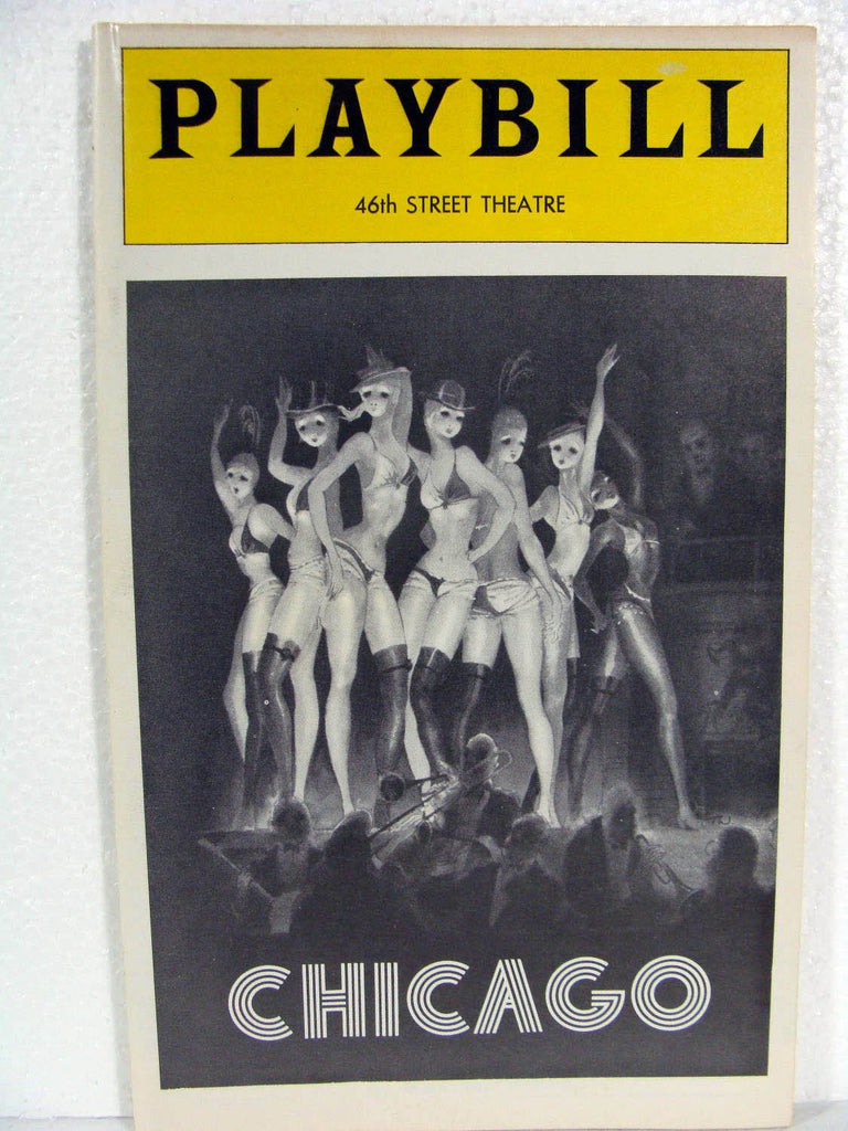 Chicago-December, 1975 Playbill - Wide World Maps & MORE! - Book - Wide World Maps & MORE! - Wide World Maps & MORE!