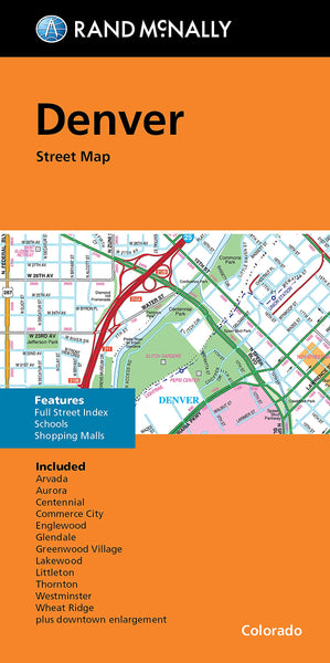 Denver Street Map - Wide World Maps & MORE!