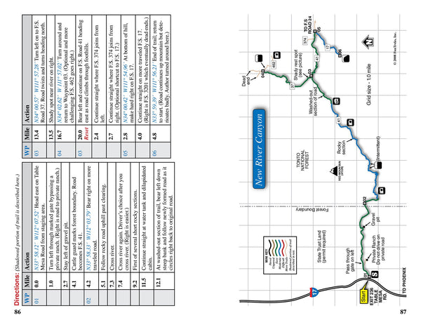 ATV Trails Guide Arizona: Phoenix Region - Wide World Maps & MORE!