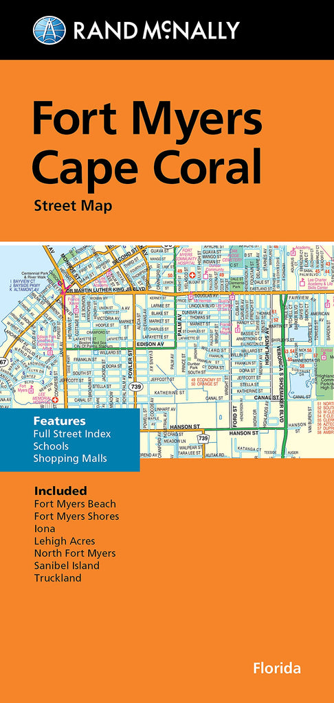 Rand McNally Folded Map: Fort Myers, Cape Coral Street Map [Map] Rand McNally - Wide World Maps & MORE!