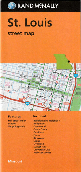 St. Louis Street Map (Missouri) [Map] Guy M. Johnson - Wide World Maps & MORE!