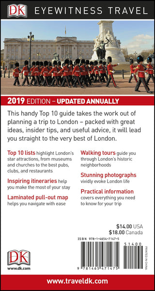 Top 10 London: 2019 (DK Eyewitness Travel Guide) - Wide World Maps & MORE! - Book - Wide World Maps & MORE! - Wide World Maps & MORE!