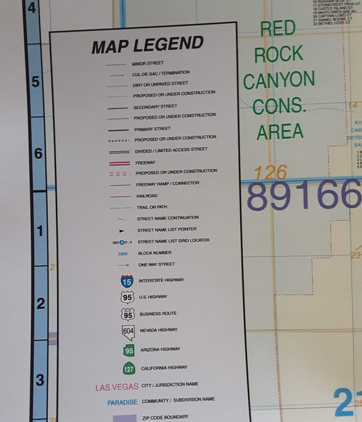 Greater Las Vegas Area Wall Map—Dry Erase Ready-to-Hang [Map] Metro Maps and Shane Murphy - Wide World Maps & MORE! - Map - Wide World Maps & MORE! - Wide World Maps & MORE!