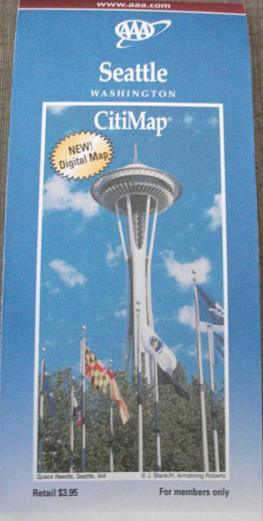 AAA Seattle Washington CitiMap City Map (Folded map) - Wide World Maps & MORE! - Book - Wide World Maps & MORE! - Wide World Maps & MORE!