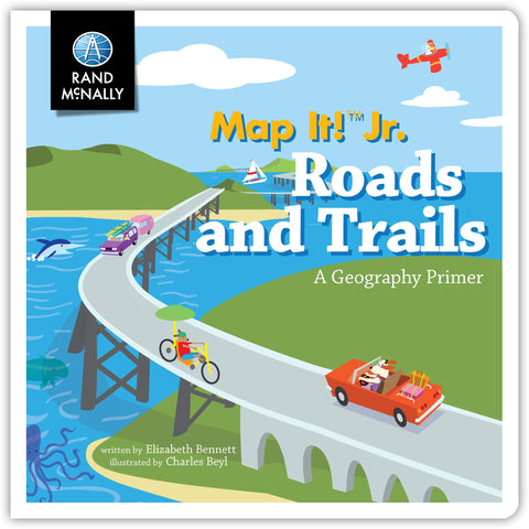 Map It! Jr. Roads and Trails - Wide World Maps & MORE! - Book - Rand McNally & Company - Wide World Maps & MORE!