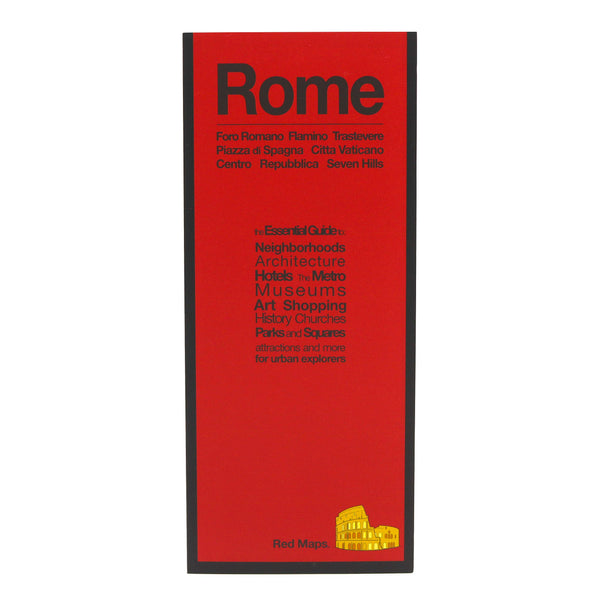 Red Maps ROME Street Map and City Guide - Wide World Maps & MORE! - Book - Wide World Maps & MORE! - Wide World Maps & MORE!